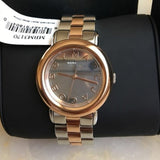 Marc Jacobs Marc Silver Dial Two Tone Steel Strap Watch for Women- MBM3170 Authentic Buy Shop Now