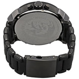 Diesel Mr Daddy 2.0 Chronograph Black Dial Black Steel Strap Watch For Men - DZ7396 Authentic Buy Shop Now