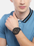 Fossil Bronson Chronograph Brown Dial Brown Leather Strap Watch for Men - FS5713 Authentic Buy Shop Now