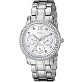 Guess Enchanting Diamonds Silver Dial Silver Steel Strap Watch for Women - W0305L1 Authentic Buy Shop Now