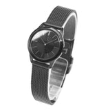 Calvin Klein Minimal Black Dial Black Mesh Bracelet Watch for Women - K3M234B1 Authentic Buy Shop Now