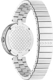 Gucci Diamantissima Quartz White Dial Silver Steel Strap Watch For Women - YA141402 Authentic Buy Shop Now