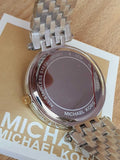 Michael Kors Darci Silver Dial Two Tone Stainless Steel Strap Watch for Women - MK3215 Authentic Buy Shop Now