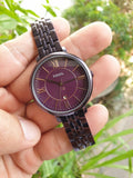 Fossil Jacqueline Brown Dial Brown Steel Strap Watch for Women - ES4100 Authentic Buy Shop Now