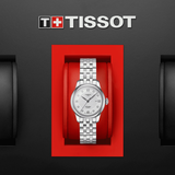 Tissot Le Locle Lady Automatic Diamonds Silver Dial Silver Steel Strap Watch For Women - T006.207.11.036.00 Authentic Buy Shop Now
