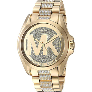 Michael Kors Bradshaw Gold Dial Gold Steel Strap Watch for Women - MK6487 Authentic Buy Shop Now