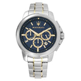 Maserati Successo Chronograph 44mm Stainless Steel Watch For Men - R8873621008 Authentic Buy Shop Now