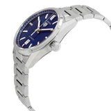 Tag Heuer Carrera Date Blue Dial Silver Steel Strap Watch for Men - WBN2112.BA0639 Authentic Buy Shop Now