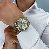 Maserati Competizione Chronograph Quartz Silver Dial Watch For Men - R8853100021 Authentic Buy Shop Now