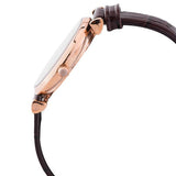 Emporio Armani Classic Quartz Pink Dial Brown Leather Strap Watch For Women - AR1911 Authentic Buy Shop Now