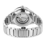 Emporio Armani Meccanico Chronograph Automatic Green Dial Silver Steel Strap Watch For Men - AR60053 Authentic Buy Shop Now