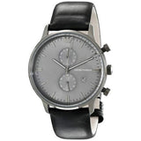 Emporio Armani Classic Grey Dial Grey Leather Strap Watch For Men - AR0388 Authentic Buy Shop Now