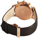 Emporio Armani Classic Brown Dial Brown Leather Strap Watch For Men - AR0383 Authentic Buy Shop Now