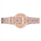 Emporio Armani Kappa Quartz Rose Gold Dial Pink Leather Strap Watch For Women - AR11010 Authentic Buy Shop Now