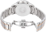 Emporio Armani Renato Chronograph Black Dial Two Tone Steel Strap Watch For Men - AR11165 Authentic Buy Shop Now