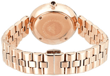 Emporio Armani Arianna Black Dial Rose Gold Stainless Steel Watch For Women - AR11197 Authentic Buy Shop Now