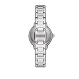Emporio Armani Mia Three Crystals Silver Dial Silver Steel Strap Watch For Women - AR11632 Authentic Buy Shop Now
