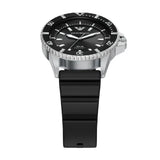 Emporio Armani World Explorer Solar Black Dial Black Silicone Strap Watch for Men - AR11788 Authentic Buy Shop Now