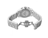 Emporio Armani Chronograph Ceramic White Dial Watch For Women - AR1403 Authentic Buy Shop Now