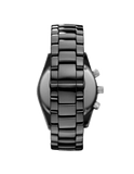 Emporio Armani Black Ceramic Chronograph Black Dial Watch For Men - AR1421 Authentic Buy Shop Now