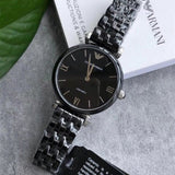 Emporio Armani Ceramica Black Dial Black Ceramic Strap Watch For Women - AR1487 Authentic Buy Shop Now