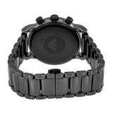 Emporio Armani Luigi Ceramic Chronograph Black Dial Black Strap Watch For Men - AR1509 Authentic Buy Shop Now