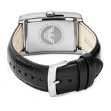 Emporio Armani Classic Analog Black Dial Black Leather Strap Strap Watch For Men - AR1604 Authentic Buy Shop Now