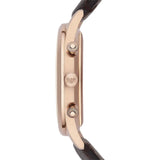 Emporio Armani Beta Chronograph White Dial Brown Leather Strap Watch For Men - AR1916 Authentic Buy Shop Now