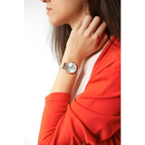 Emporio Armani Retro Gold Dial Gold Mesh Bracelet Watch For Women - AR1957 Authentic Buy Shop Now