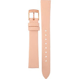 Emporio Armani Kappa Rose Gold & White Dial Beige Nude Leather Strap Watch For Women - AR2510 Authentic Buy Shop Now