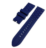 Emporio Armani Chronograph Blue Dial Blue Rubber Strap Watch For Men - AR5864 Authentic Buy Shop Now