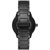 Emporio Armani Meccanico Automatic Black Dial Black Steel Strap Watch For Men - AR60054 Authentic Buy Shop Now