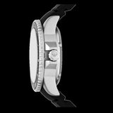 Emporio Armani Sea Explorer Automatic Black Dial Black Silicone Strap Watch For Men - AR60078 Authentic Buy Shop Now