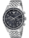 Emporio Armani Sportivo Chronograph Blue Stainless Steel Watch For Men - AR6072 Authentic Buy Shop Now
