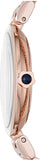 Emporio Armani Arianna Quartz Grey Dial Rose Gold Steel Strap Watch For Women - AR11220 Authentic Buy Shop Now