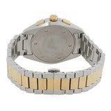 Emporio Armani Claudio Chronograph Green Dial Two Tone Steel Strap Watch For Women - AR11511 Authentic Buy Shop Now