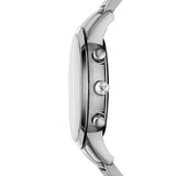 Emporio Armani Renato Chronograph Blue Dial Silver Steel Strap Watch For Men - AR11458 Authentic Buy Shop Now