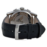 Emporio Armani Valente Chronograph Black Dial Black Leather Strap Watch For Men - AR1633 Authentic Buy Shop Now