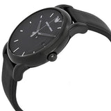 Emporio Armani Classic Black Dial Black Leather Strap Watch For Men - AR1732 Authentic Buy Shop Now