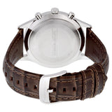 Emporio Armani Classic Chronograph Cream Dial Brown Leather Strap Watch For Men - AR1878 Authentic Buy Shop Now