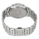Emporio Armani Classic Chronograph Silver Dial Silver Steel Strap Watch For Men - AR1879 Authentic Buy Shop Now