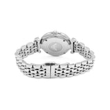 Emporio Armani Gianni T-Bar Mother of Pearl Dial Silver Stainless Steel Watch For Women - AR1908 Authentic Buy Shop Now
