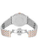 Emporio Armani Kappa Quartz Silver Dial Two Tone Mesh Bracelet Watch For Men - AR11093 Authentic Buy Shop Now