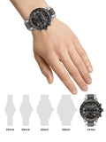Emporio Armani Chronograph Grey Dial Two Tone Steel Strap Watch For Men - AR11391 Authentic Buy Shop Now