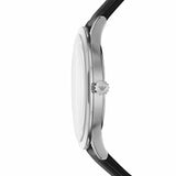 Emporio Armani Giovanni Analog Black Dial Black Leather Strap Watch For Men - AR11210 Authentic Buy Shop Now