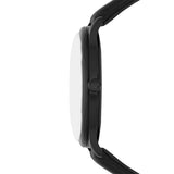 Emporio Armani Minimalist Analog Black Dial Black Leather Strap Watch For Men - AR11573 Authentic Buy Shop Now