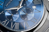 Emporio Armani Chronograph Quartz Blue Dial Silver Steel Strap Watch For Men - AR11082 Authentic Buy Shop Now