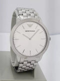Emporio Armani Classic Quartz Silver Dial Silver Steel Strap Watch For Men - AR1745 Authentic Buy Shop Now