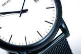 Emporio Armani Luigi Quartz White Dial Blue Mesh Bracelet Watch For Men - AR11025 Authentic Buy Shop Now