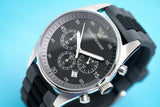 Emporio Armani Sportivo Black Dial Two Tone Ceramic Bracelet Watch For Men - AR5866 Authentic Buy Shop Now